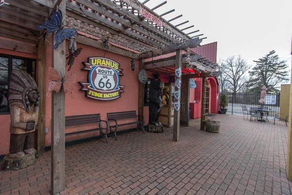 Robert Missouri Usa February 2020 Exterior Uranus Fudge Factory General — Stock Photo, Image