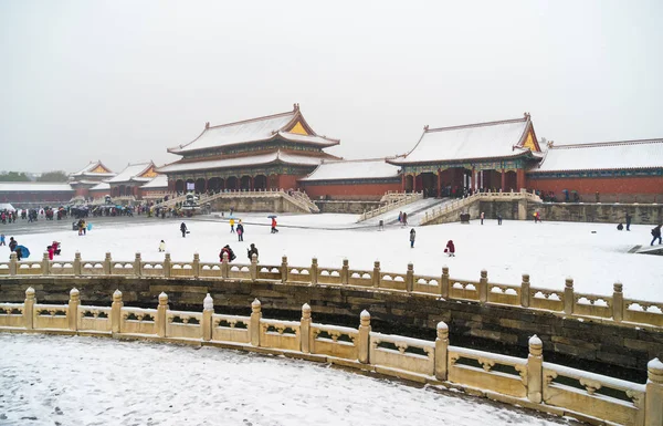 Nieve de la Ciudad Prohibida — Foto de Stock