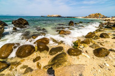 Hainan Wuzhizhou Adası Sevgililer Adası sahne
