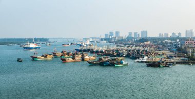 Hainan Qinglan wharf sahne