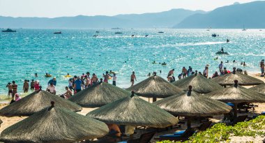 Hainan Dadonghai doğal peyzaj