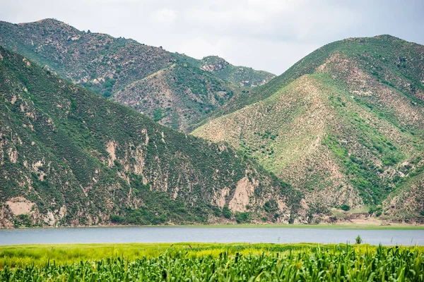 Hebei Akagawa Yunzhou Reservoir Landscape — Stock Photo, Image