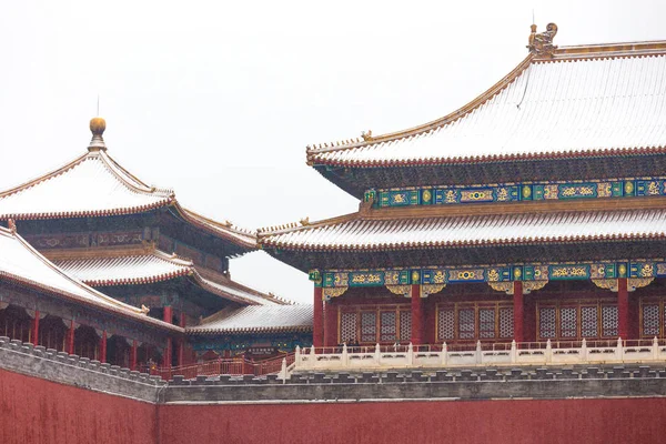 Snow of the Forbidden City — Stock Photo, Image