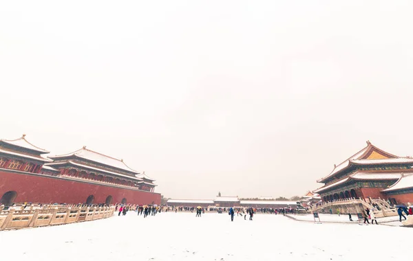 Snow of the Forbidden City — Stock Photo, Image