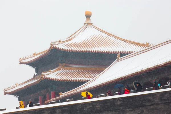 Snow of the Forbidden City — Stock Photo, Image