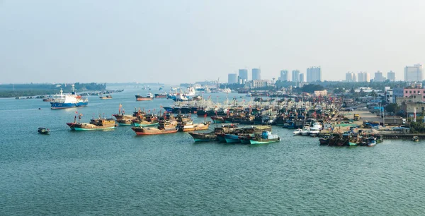 Hainan Qinglan wharf  scenery — Stock Photo, Image