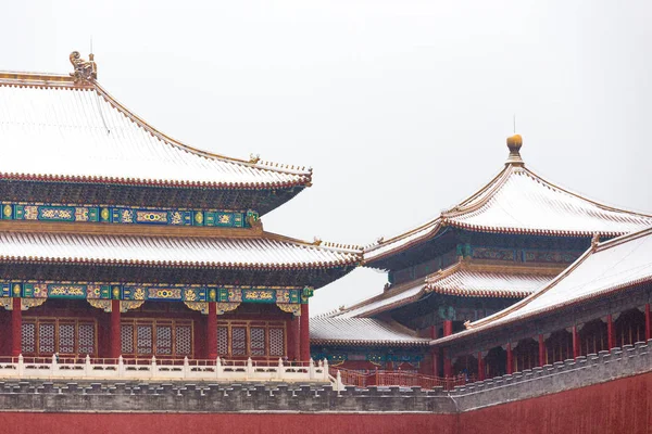 Snow of the Forbidden City — Stock Photo, Image