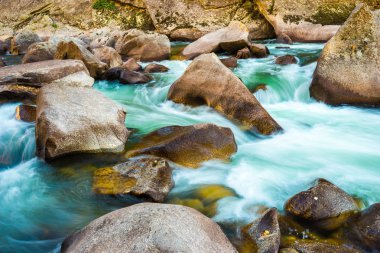 Ulusal Geopark Sincan kakao Deniz Manzaralı yerde peyzaj