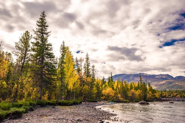 Xinjiang Kanas Lake scenery — Stock Photo, Image