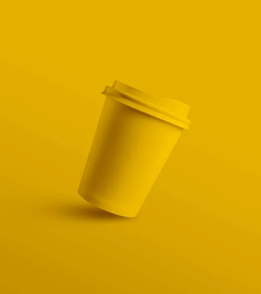 コーヒーペーパーカップ Mockup — ストック写真