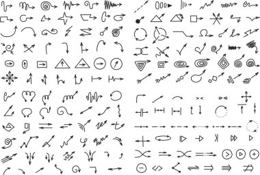 El Çekimi Vektör Boyutlandırılabilir Oklar