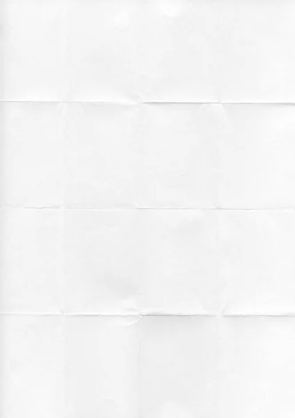 Fehér Gyűrött Papír Textúrák Háttér — Stock Fotó