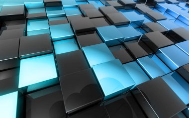  Küpler HD ile soyut arkaplan