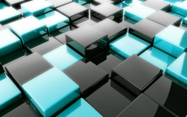  Küpler HD ile soyut arkaplan