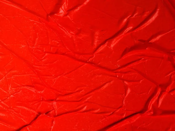 Κόκκινη Θρυμματισμένη Υφή Χαρτιού Υψηλής Ανάλυσης — Φωτογραφία Αρχείου