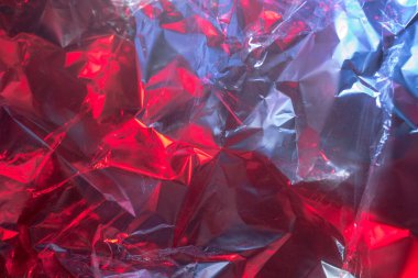 Soyut Renkli Folyo Kağıt Dokusu