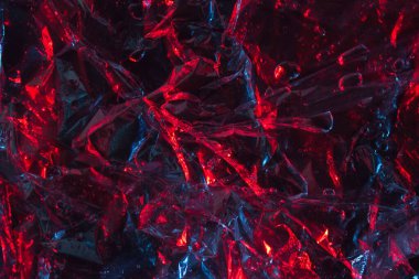 Soyut Renkli Folyo Kağıt Dokusu