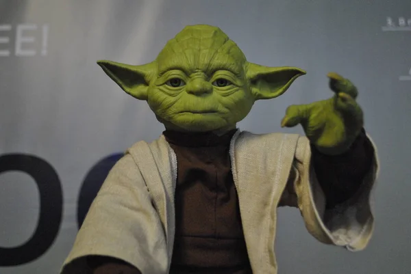 Nahaufnahme Von Meister Yoda — Stockfoto