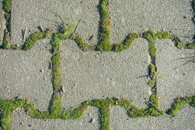 Yukarıdan taş kaplama