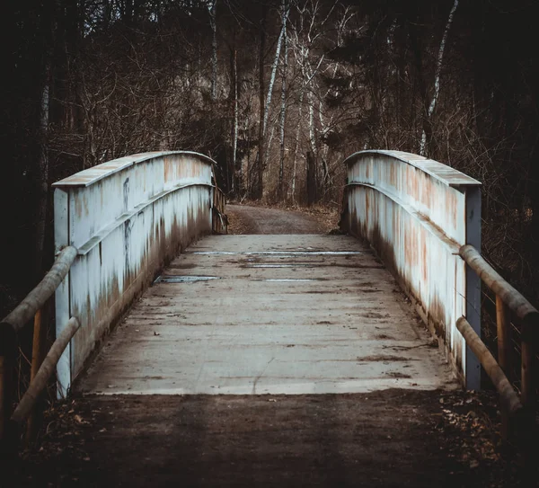 An old pedestrian bridge — Stock Photo, Image