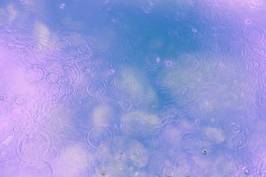 Su ripples ve damla için arka plan bulanık