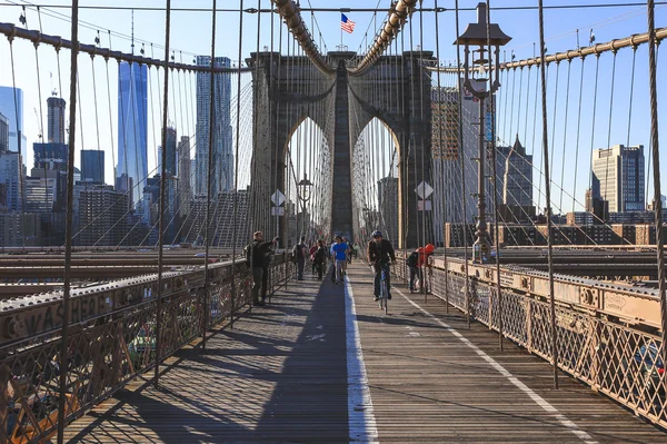 Brooklyn Bridge, Nova Iorque — Fotografia de Stock