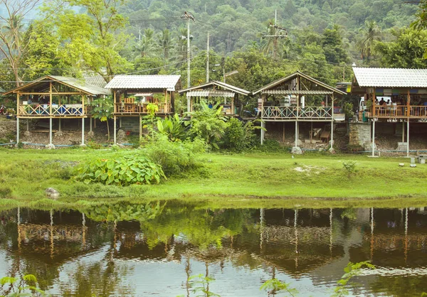 Ban Khiri Wong village in Nakhon Si Thammarat, Thailand — Stock Photo, Image