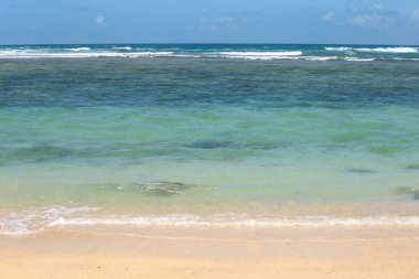 Deniz manzarası arka planı için