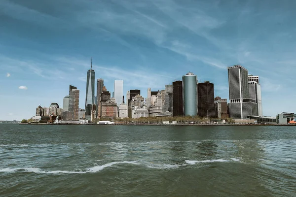 Manhattan Skyline, Nova Iorque — Fotografia de Stock