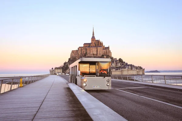 Ziyaretçiler için ve ada taşımak servis otobüsleri