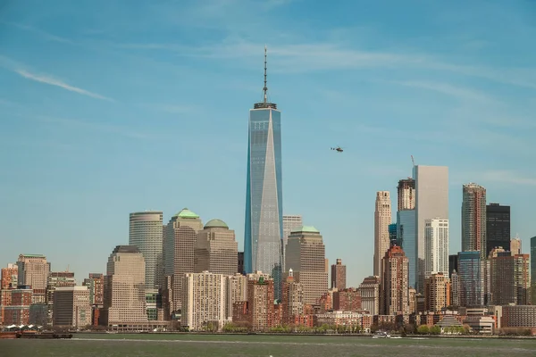 Manhattan Skyline, Nova Iorque, EUA . — Fotografia de Stock