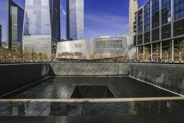 9/11 Memorial at World Trade Center — Stock Photo, Image