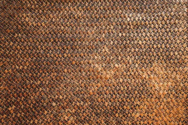 Woven natural shaving bamboo mat as background