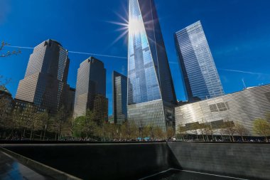 Bir Dünya Ticaret Merkezi veya özgürlük kule gökdelen, New York City