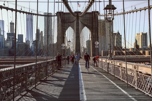 Brooklyn Bridge, Manhattan, New York City, USA — Stock Photo © phb.cz ...