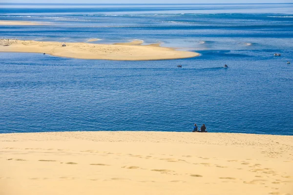 Duna Pilat Grande Dune Pilat Duna Arena Más Alta Europa —  Fotos de Stock