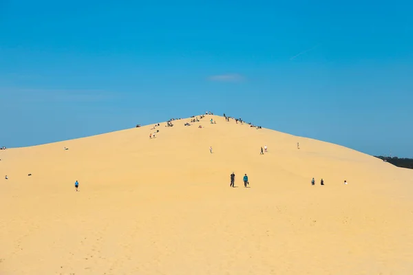 Dune Pilat Grande Dune Pilat Tallest Sand Dune Europe — Stock Photo, Image