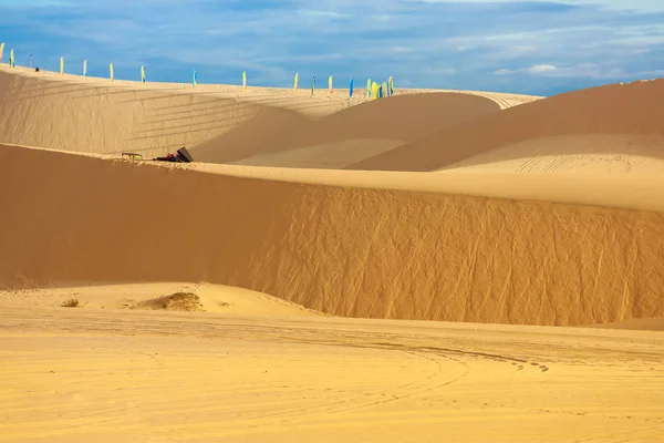 White Sand Dune Mui Vietnam — Stock Photo, Image