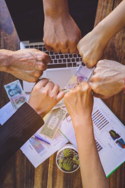 Takım çalışması, takım bağlamak el beraberlik kavramı