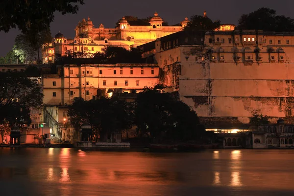 Udaipur City Palace Rajasthan Una Las Principales Atracciones Turísticas India —  Fotos de Stock