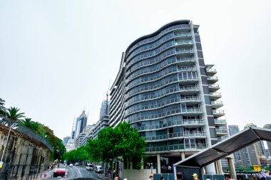 Bir ofis binasının perspektif görüntüsü