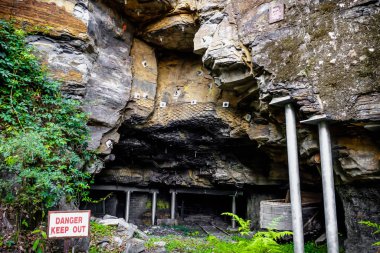 A Katoomba's traditional coal mine at Blue Mountain National Park