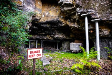 A Katoomba's traditional coal mine at Blue Mountain National Park