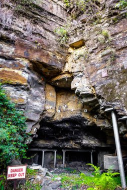 A Katoomba's traditional coal mine at Blue Mountain National Park