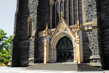 Melbourne, Avustralya 'daki popüler St. Patrick katedrali.
