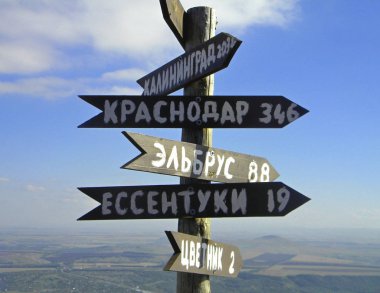 Bulanık gökyüzünün arkaplanını imzala