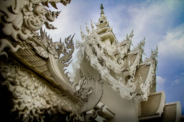 White Temple Chian Rai Golden Triangle Thailand — Stock Photo, Image