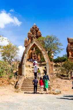  Phan antik tapınaklar çaldı, Vietnam.