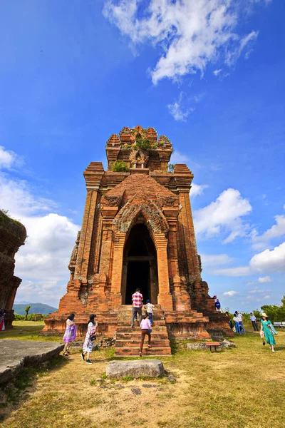 Quy Nhon Vietnam Gennaio 2020 Banh Cake Torre Cima Una — Foto Stock