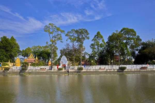 Giang Vietnam Feb 2016 Pagoda Cham Styled Architecture Style Typical — Zdjęcie stockowe